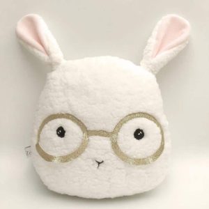 Coussin Lapin blanc