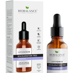 BIOBALANCE DISCOLORATION FREE SÉRUM LUMISKIN 4% Produit naturel