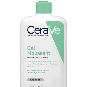 CeraVe Gel Moussant Pour Peaux Normales à Grasses