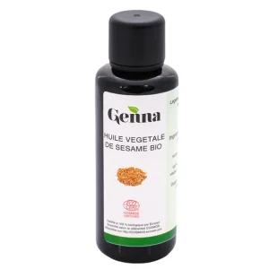 Huile Végétale de Sésame Bio cosmétique – 50ml – Genna