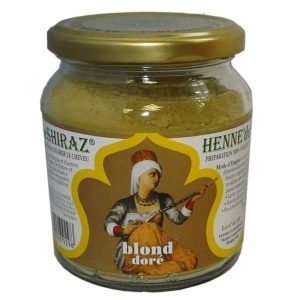 SHIRAZ Henné Blond doré – Coloration Végétale – 150 g