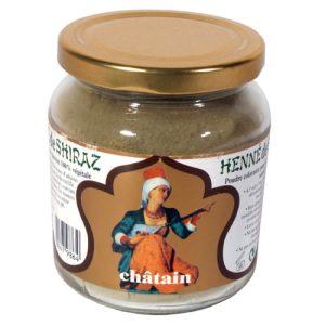 SHIRAZ Henné Châtain – Coloration Végétale – 150 g