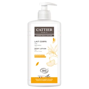 Cattier Lait Corps Régénérant- Bio – Thé Argumes – 500 ml