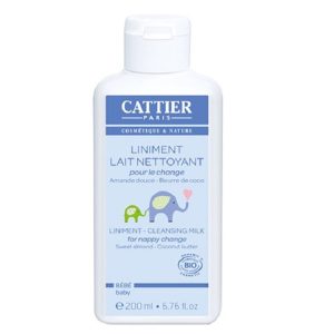 Liniment Lait Nettoyant pour Change Bio – 200 ml – CATTIER