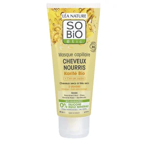 Masque Capillaire Cheveux Nourris Karité Bio 200 ml – So&rsquo;Bio Étic