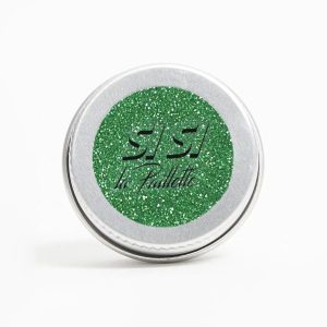 Paillettes Vertes fines Si si la paillette