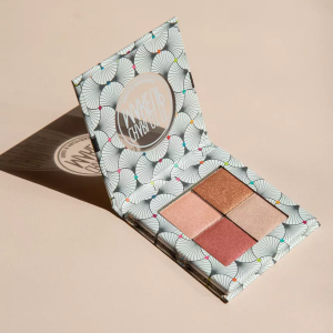 Palette de 4 fards à paupières Charlotte Bio – Glossy Glam