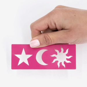 Pochoir Cosmique Si Si La Paillette