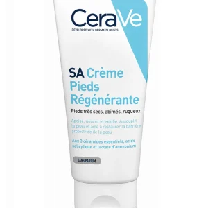 CeraVe Crème Pieds Régénérante Pour peaux très sèches, abîmées et rugueuses