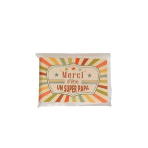Savon « MERCI D&rsquo;ÊTRE UN SUPER PAPA » Mas du Roseau