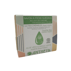 Savon Surgras à Froid Ultra Crèmeux au Lait de Chèvre Peaux sensibles