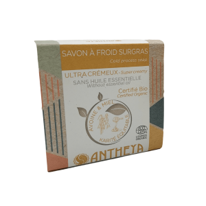 Savon Surgras à Froid végétal à l’Avoine et au Miel