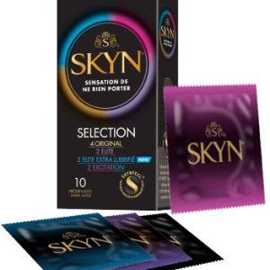 Skyn Selection « La sélection de 4 préservatifs pour varier les plaisirs. »