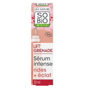 Lift&rsquo; Grenade Sérum Intense Rides + Eclat – 30ml – So&rsquo;Bio étic