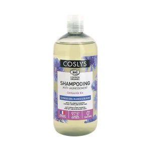 Coslys Shampooing anti-Jaunissement – Cheveux Gris, Blancs et Blonds – 500ml