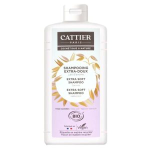 Shampooing Extra Doux au Lait d’avoine Bio – 1L- Cattier
