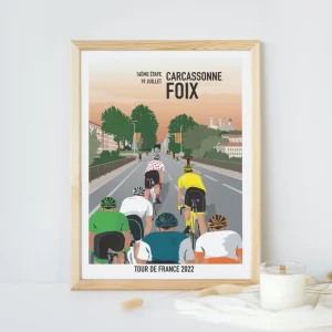 Affiche Tour de France 2022