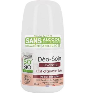 Déodorant Bio au Lait d&rsquo;Ânesse 24 h -50 ml- So&rsquo;Bio étic
