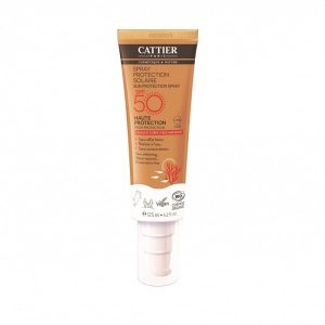Cattier Spray Protection Solaire Bio SPF 50 – 125 ml