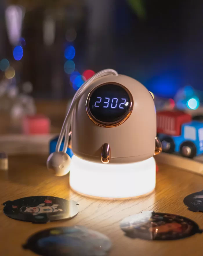 Veilleuse projection au plafond fusée ariane